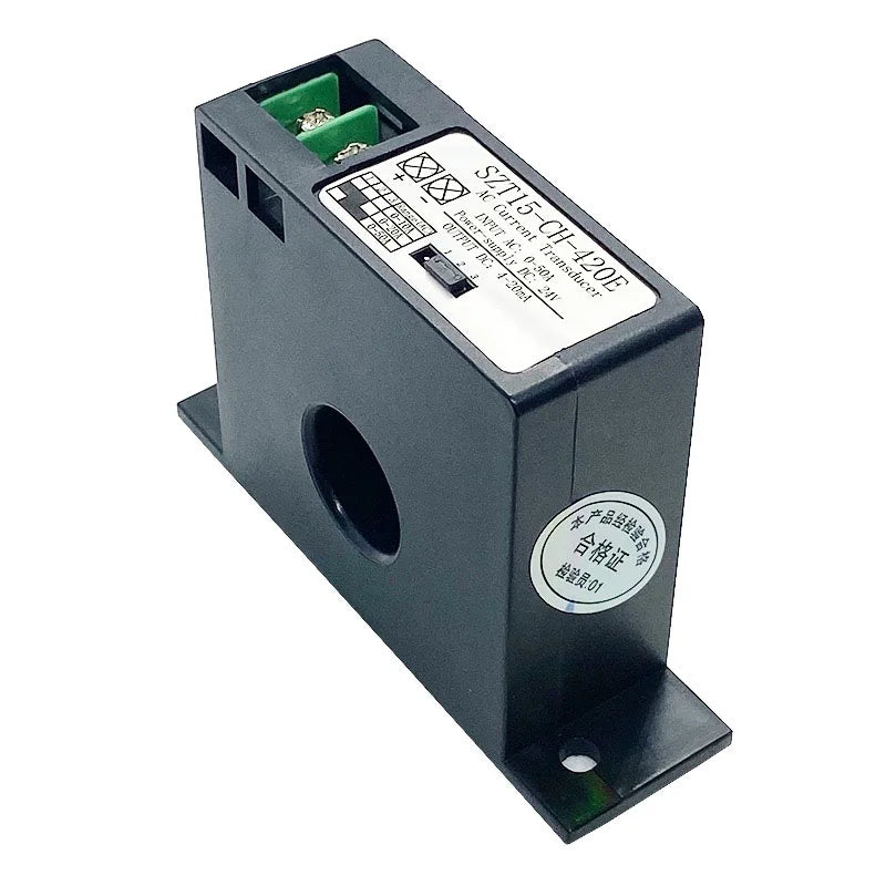 SZT15-CH-420E  AC Current Transmitter Output Analog Current Signal Isolation Hall Sensor AC 0-10/20/50A output DC4-20mA  convert