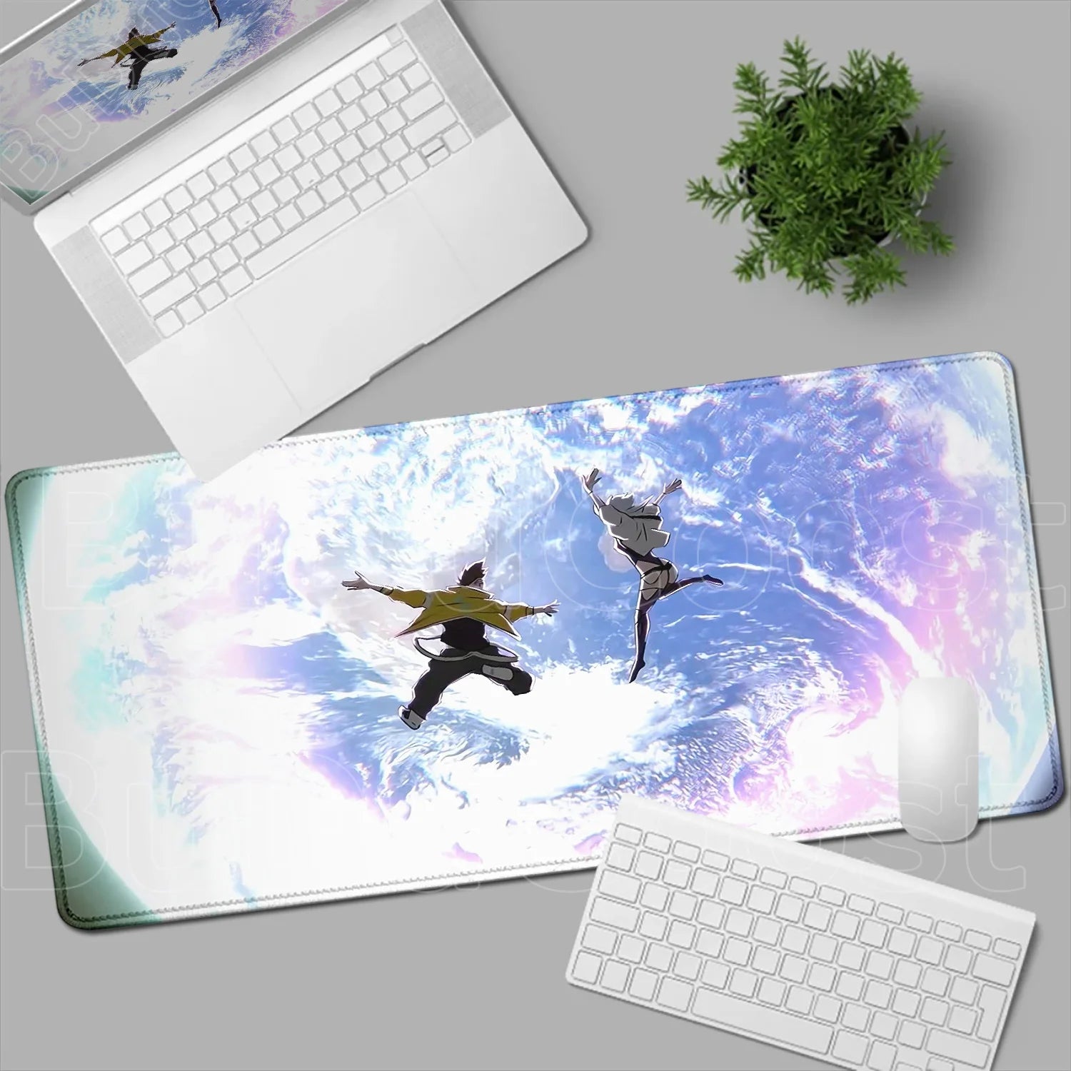 HD Printing New Wallpaper C_cyberpunk E_edgerunners Mouse Pad Non-slip Mousepad Computer Gamer LockEdge Desk Mat PC Keyboard Mat