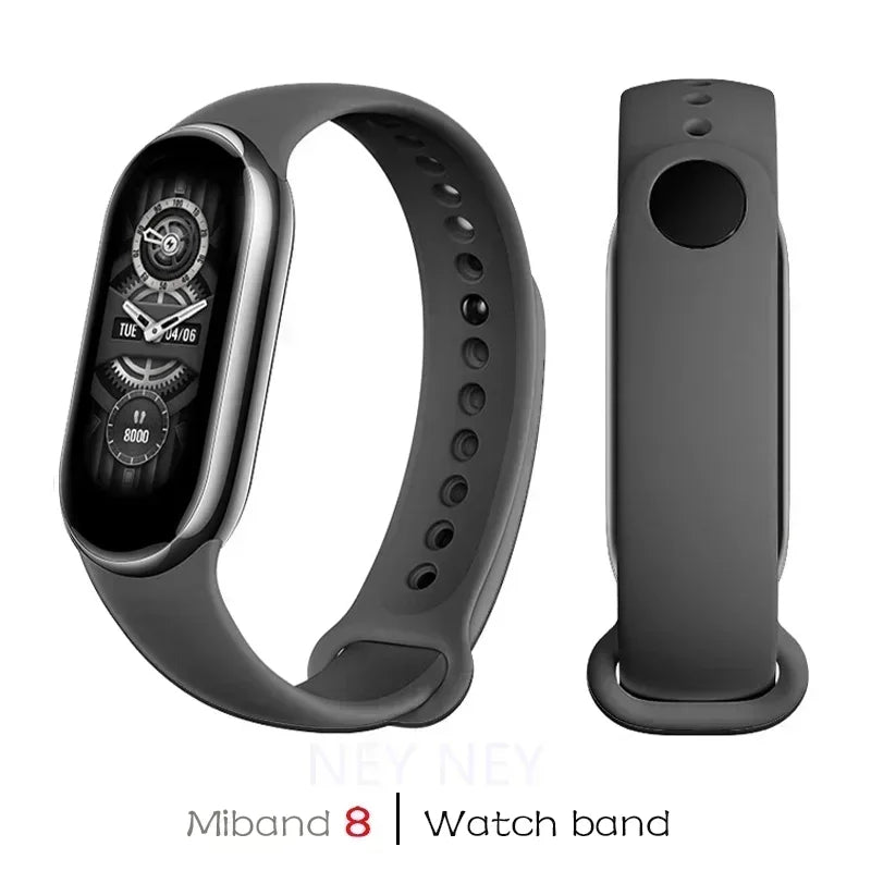 Official silicone Watch band For Xiaomi Mi band 10-NFC Strap Replacement miband10 Bracelet Sport smart mi band 9-8 Accessories