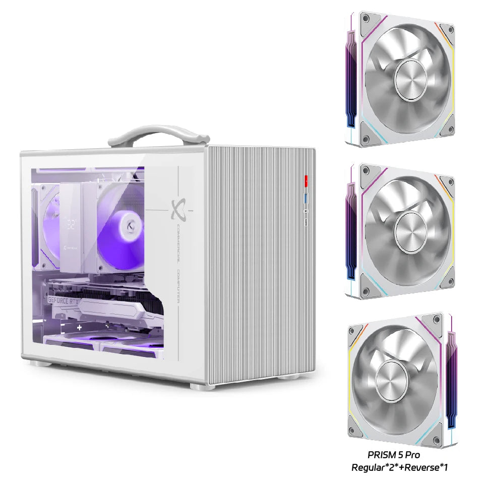 Power train X-Gamerx M1 PC gaming case M-ATX glass side-transparent portable mini computer case ATX SFX Power supply