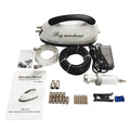 High Pressure Fog Machine Misting Pump Spray Kit with 10M Tubes + 1/4'' Quick Connection + High Pressure Mist Nozzle for Cooling