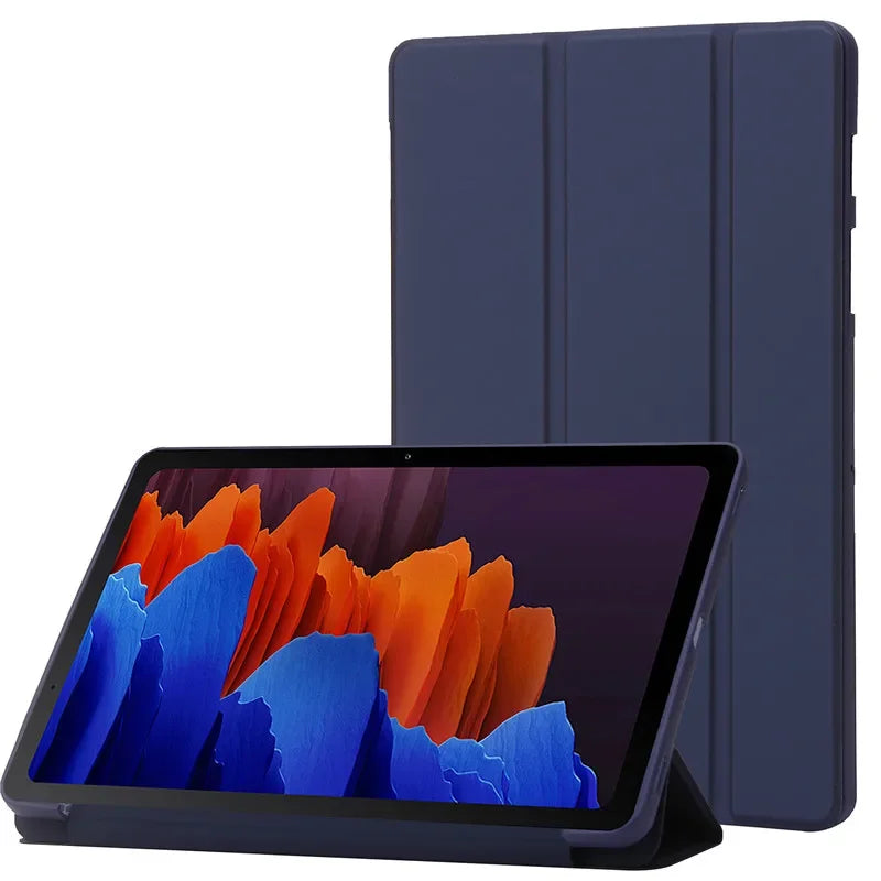 For Lenovo Xiaoxin Pad Pro GT Case 11.1 inch Trifold PU Leaher Soft Back Stand Tablet Funda For Xiaoxin Pad Pro GT Case tb710fu