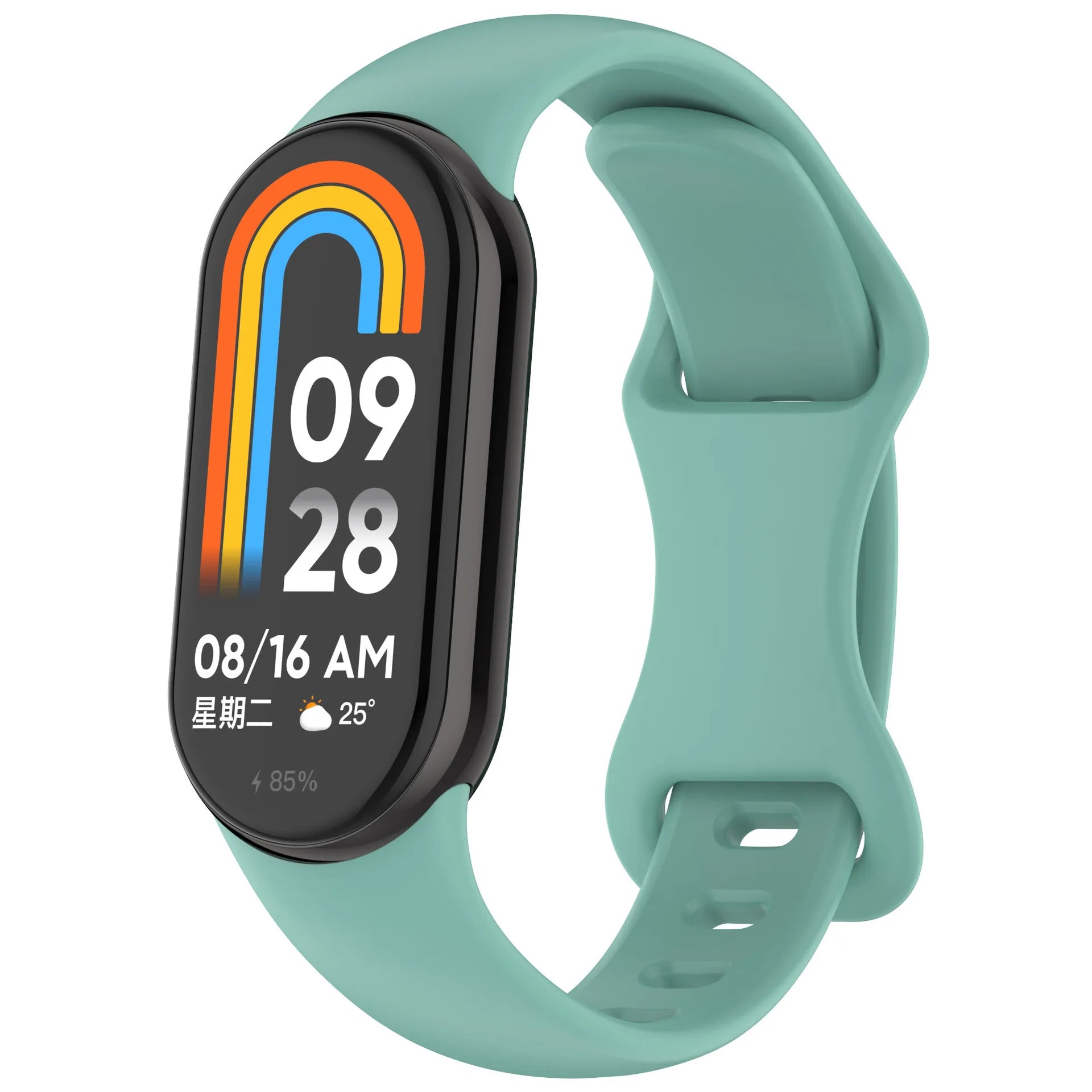 Silicone Strap for Xiaomi Mi Band 10 9 8 NFC Sport Rubber Bracelet Wristband Correa Xiaomi Smart Band 8 9 10 NFC Accessories