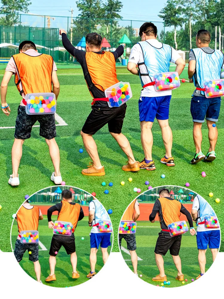 Party Game Activities Props Ball for Children Adult Hip Dance Box Outdoor Funny Sport Kid Sensory Toy Parent Child Interaction