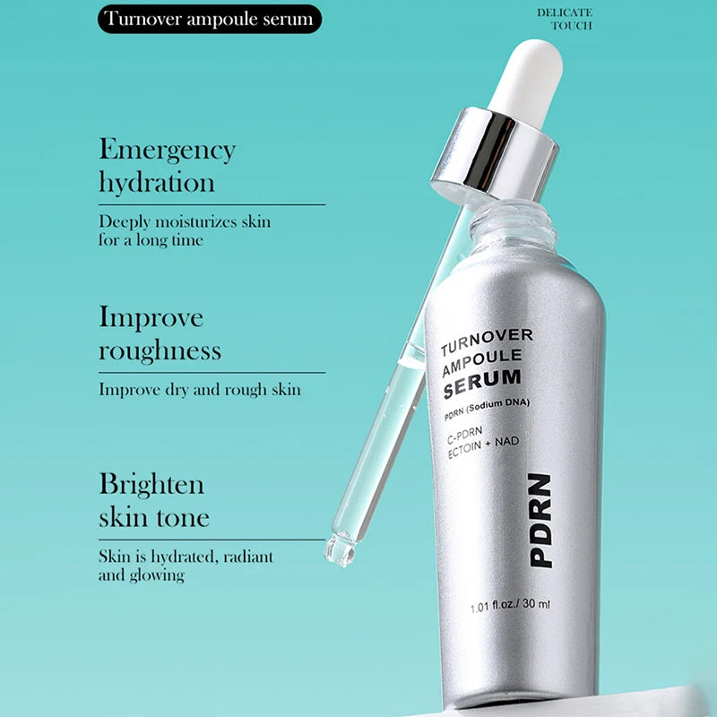 PDRN Peptide Collagen Essence Cream Set,PDRN Firming Deeply Moisturizing Skin Care Ampoule Essence,PDRN High SPF Glow Sunscreen