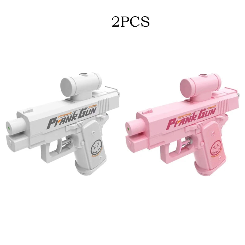 Summer Water Gun Toy - Double-Sided Prank Spray Fun, Reverse Splash Joke for Outdoor Water Fight, Cool Pool Beach Game