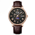 Fashion Luxury Wristwatch For Men Luminous Chronograph Date Man Watch Leather Men's Quartz Watches Sports Male Clock