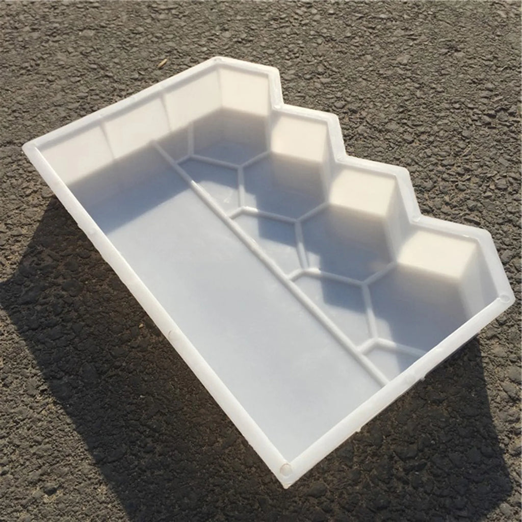 Garden Edging Concrete Molds Easy Operation Yard Paving Moulds for Garden Yard Patio Decoration
