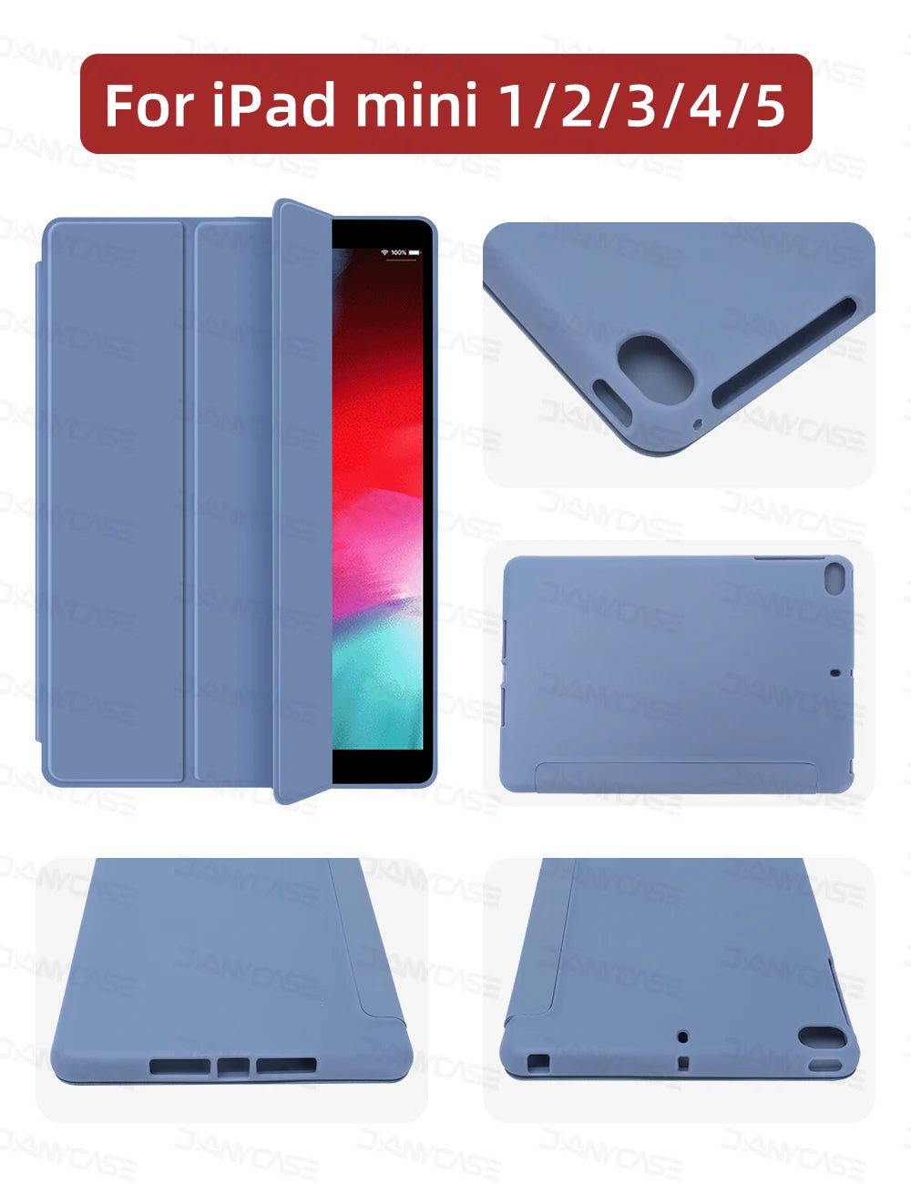 For ipad 10th generation case For iPad Air 6 M2 2024 11in 13in M4 Pro 11 12.9 Air 4 5 10.9 iPad 10.2 7 8 9th 9.7 mini 6 7 Cover