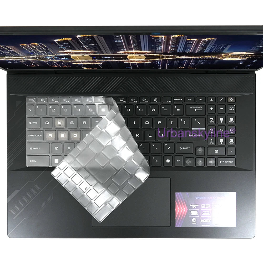 Keyboard Cover for MSI Sword 16 17 HX 15 15.6 17.3 B13V B14V A13U A13V A12V A12V Protector Skin Case Silicone 15.6 17.3