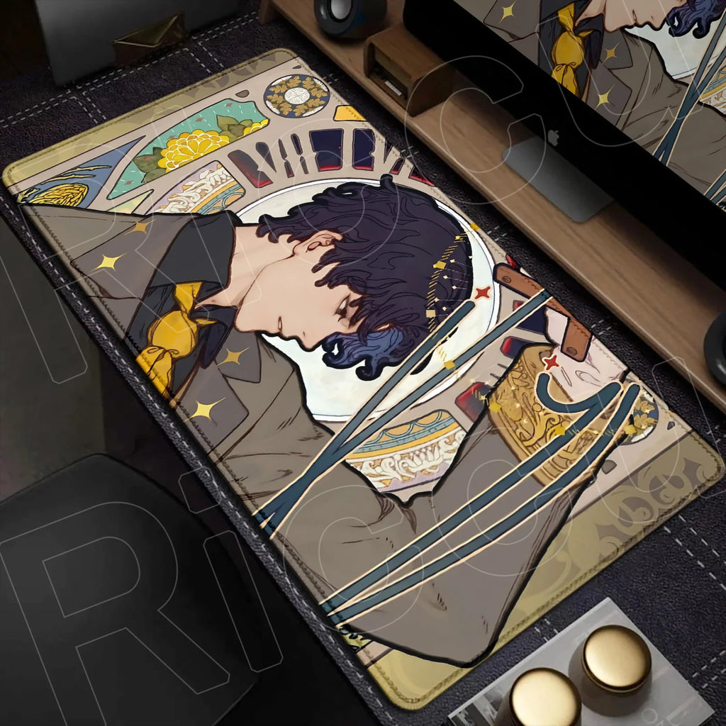400x900mm Large Lord of the Mysteries Gaming Keyboard Gamer accessories Mouse Pad Table coaster PC carpet Anime expand Desk Mat