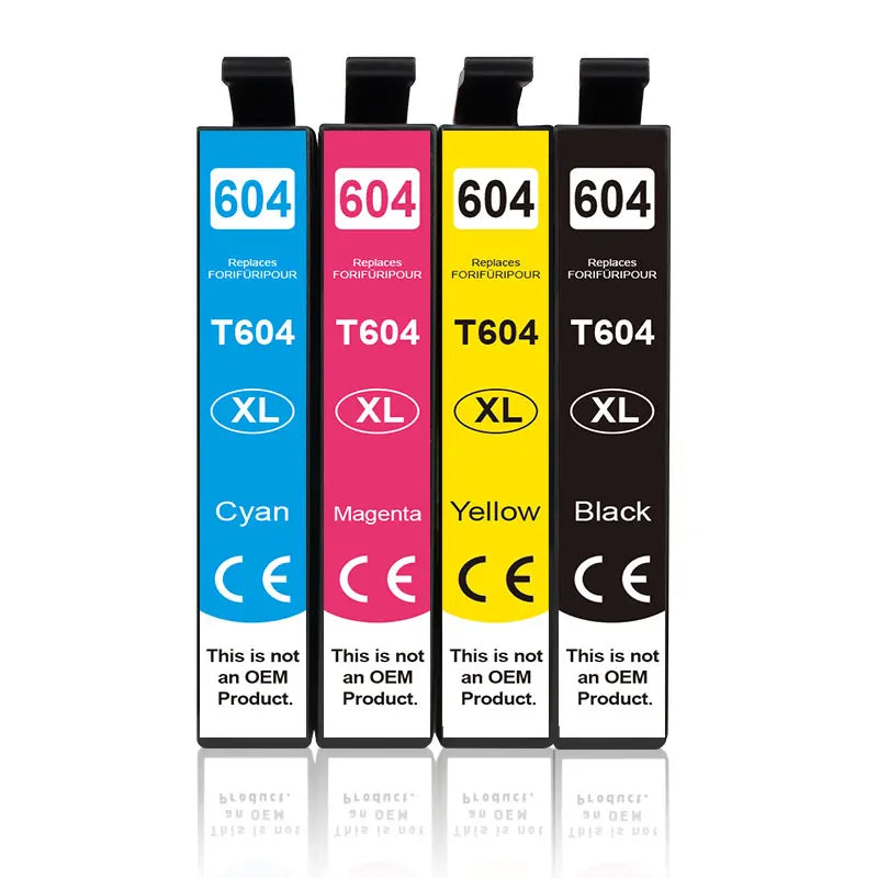 T604 Ink Cartridge FULL For Epson T 604XL T 604 XL Compatible XP 2200 2205 3200 3205 4200 WF 2910 2930 2950 Printer