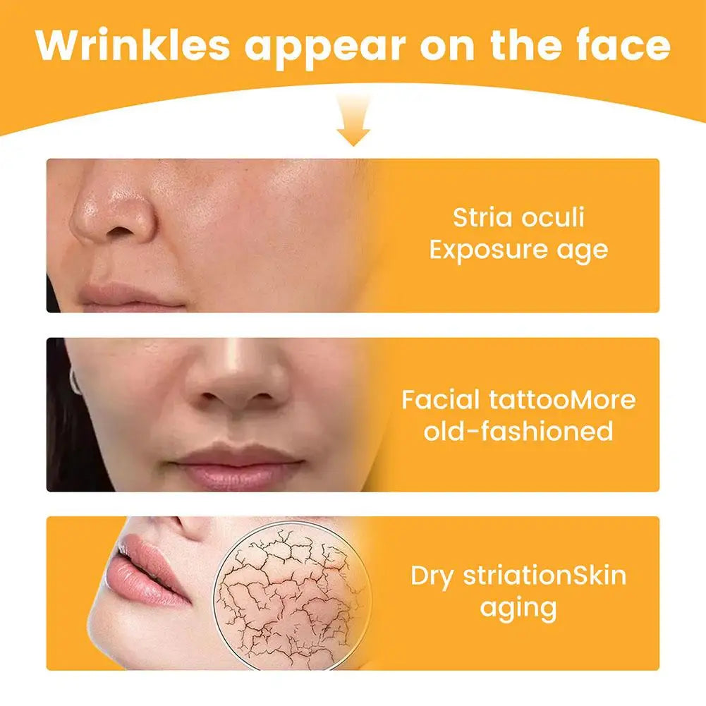 10pcs/box Forehead Wrinkle Patch Lightening Forehead Wrinkle Gel Patch Hydrolyzed Collagen Firming Mask Facial Skincare Stickers