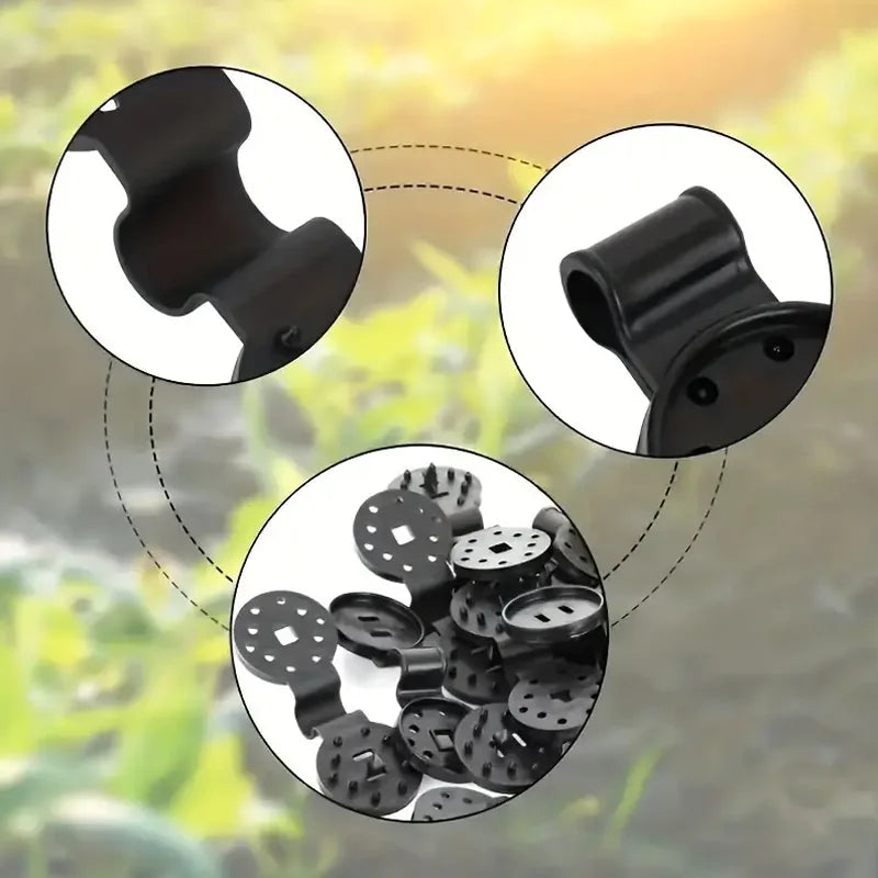 50PCS sunshade mesh fixed clip sunscreen gardening clip film clip