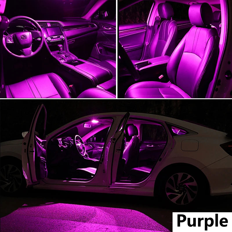 ZITWO LED Interior Light License Plate Lamp  Kit For Subaru XV Crosstrek 2013- 2017 2018 2019 2020 2021 2022 2023 Accessories