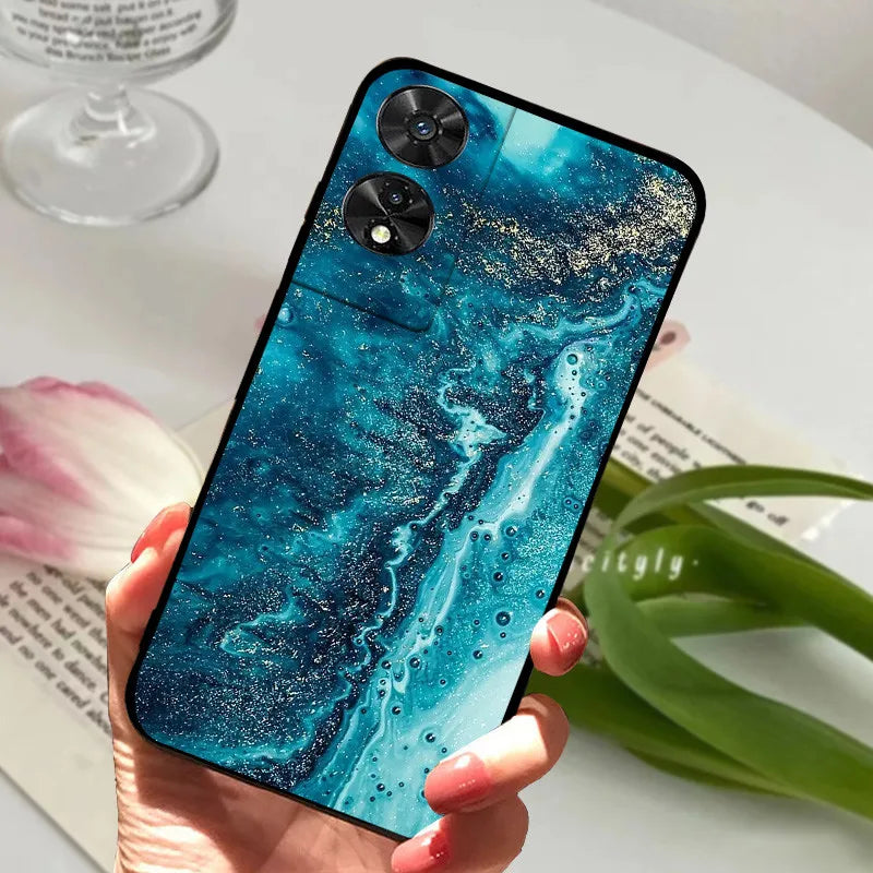 For TCL 505 Case TCL 50 SE / 50 5G Silicone Shockproof Soft Phone Cover for TCL 505 Case Funda Cute TPU Coque Protective Shell