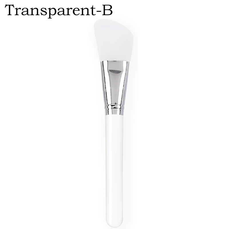4/1pcs Silicone Face Mask Applicators Soft Head Flexible Face Mask Brushes for Mud Clay Reusable Face Mask Spatula Makeup Tools