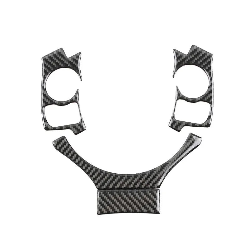 For Lexus IS250 NX200 200t 300h 2013 2014 2015 2016 2017 2018 2019 2020 Car Carbon Fiber Inner Steering Wheel Button Trim Cover