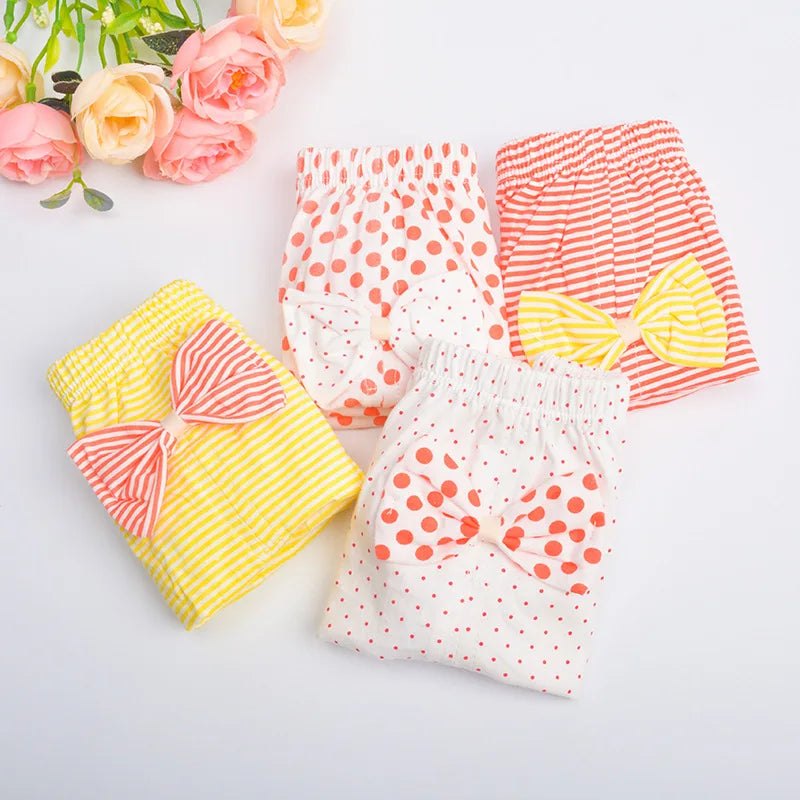 Children's Pure Cotton Panties 0-1-3 -5 Years Old Baby Shorts Cartoon Cute Princess Underwear 100%Cotton Infant Fashion Panties