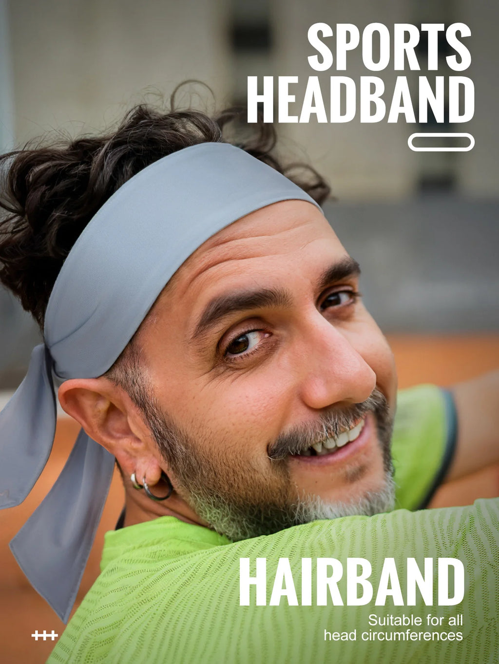 WRELS Sport Headband Outdoor Tennis Running Cycling Sweat Absorbent Headband Breathable Fitness Sweatband Men Woman Hairband