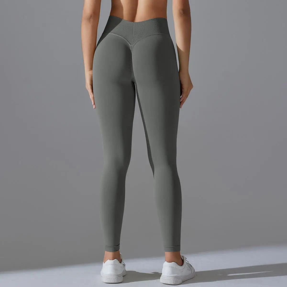 Outdoor Seamless Sports Leggings High Waist Quick-drying Yoga Running Fitness Pants Women's Peach Hip-lifting Leggings Sports