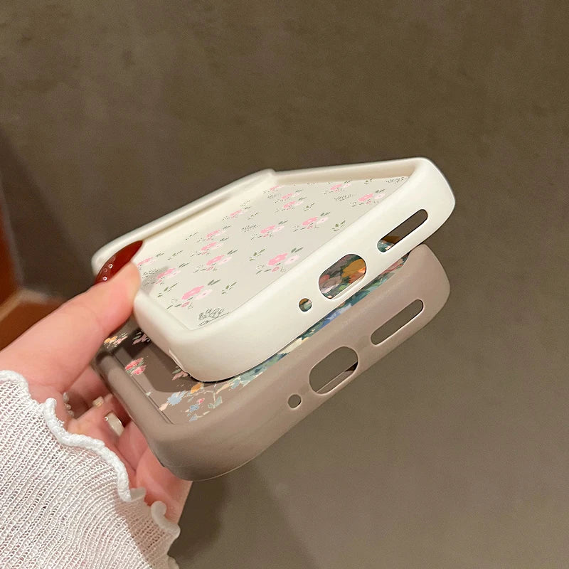 Romantic Flowers TPU Case For Google Pixel 9A 8A 10 8 Pro 10 9 Pro XL 7A Candy Color Silicone Phone Cover For Pixel 7 8 9 Pro