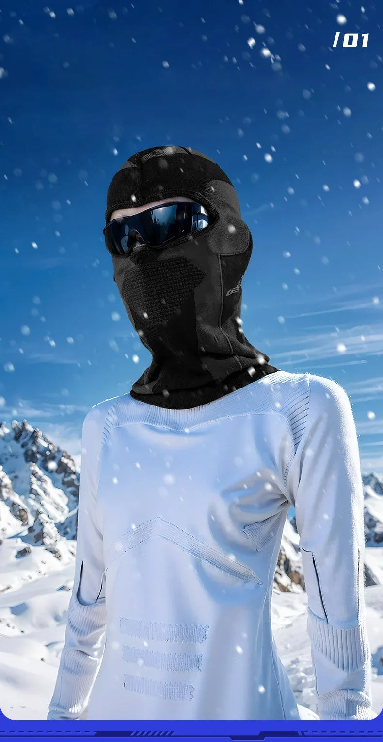 New Men Women Cold-Proof Thermal Scarf Winter Skiing Hat Balaclava Full Face Mask Outdoor Cycling Fishing Head Helmet Liner Caps