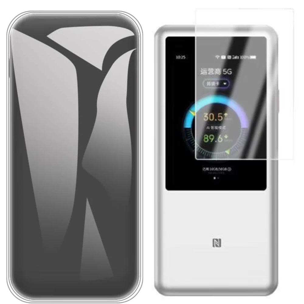 2-IN-1 Case + TeHydrogel Film Flexible Soft Screen Protector (NO Tempered Glass) For ZTE U60 Pro MU5250 5G