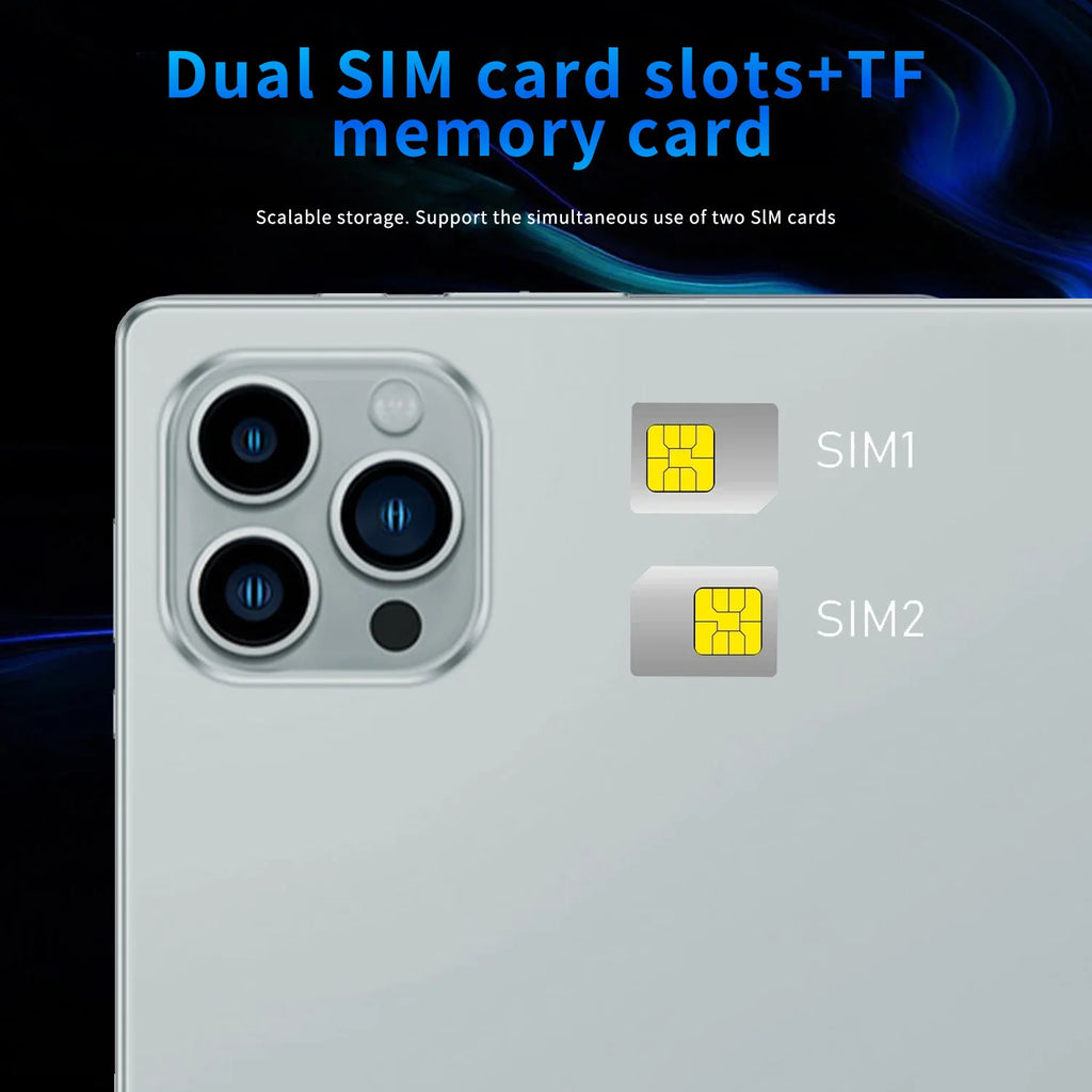 Best Selling Android 10.1-inch Tablet Octa core Dual Cameras Dual SIM 4GB RAM 64GB ROM 5000 Battery Calling Tablet WIFI
