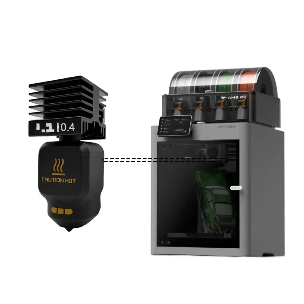 Upgrade P2S Hotend For Bambu Lab P2S H2D H2C H2S Standard Flow Hotend High Quality Fast Precise Printing nozzle 0.2 0.4 0.6 0.8