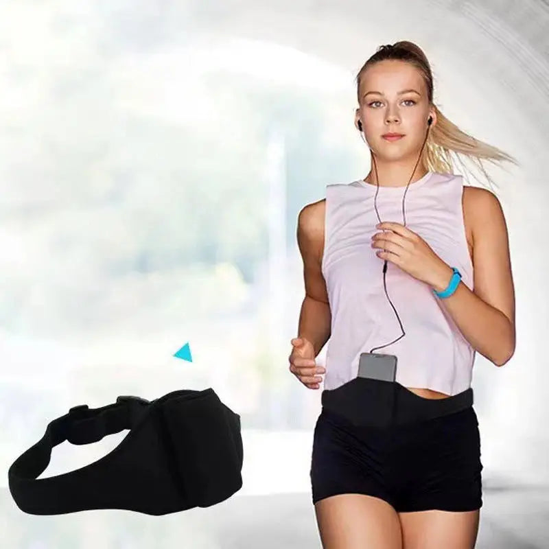 Adjustable Mic Belt with Hands-Free Mic Holder - Secure Waist Carrier Pouch for Fitness Instructors,Public Speakers,Performancer
