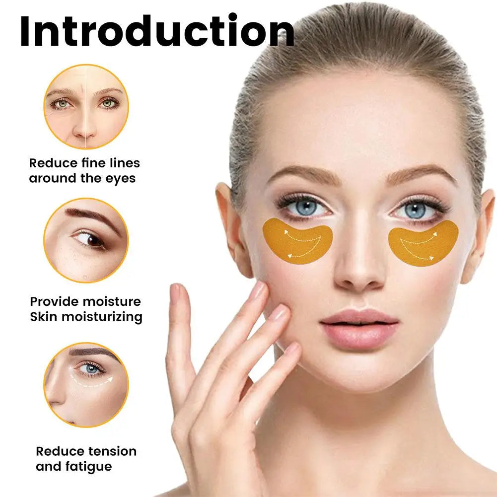 10pcs/box Forehead Wrinkle Patch Lightening Forehead Wrinkle Gel Patch Hydrolyzed Collagen Firming Mask Facial Skincare Stickers