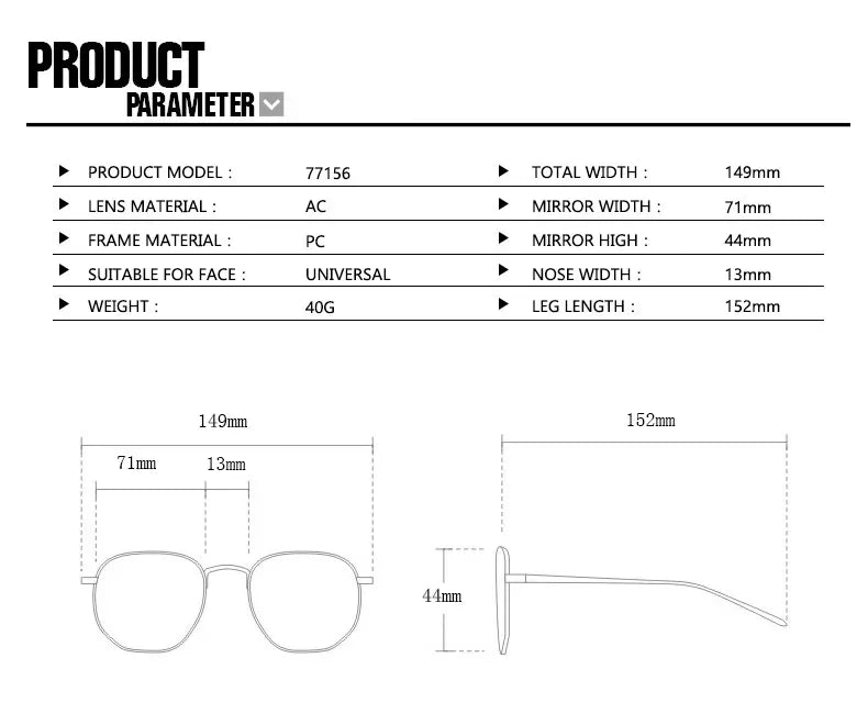 New Fashion Ladies Sunglasses Outdoor UV400 Sunscreen Eye Protection Glasses Neutral Fashion Driving Travel Essential Sunglasses