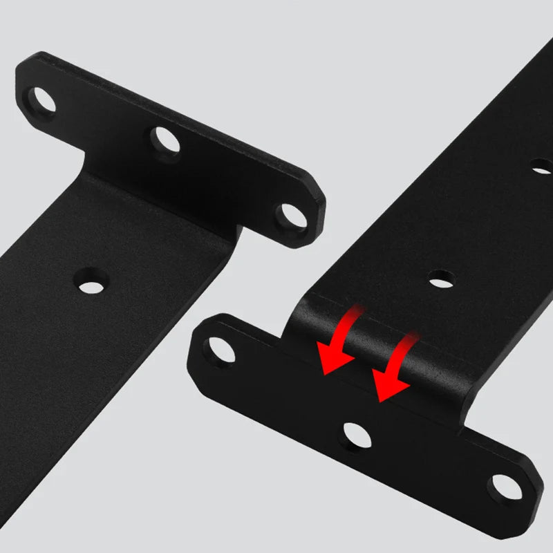 Bearing Capacity 200kg Suspended Tripod Brackets Wall Shelf Support Hidden Wall Fixed Partition Storage Rack Shelves