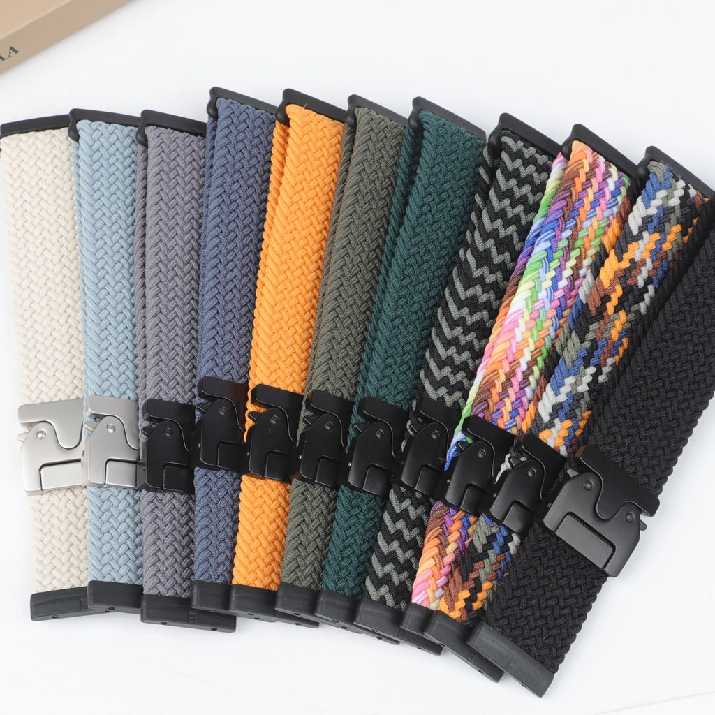 For Fitbit Versa 4 3 Sense 2 band Accessories replacment sport nylon loop Bracelet correa Fitbit Versa4 Parachute Braided Strap