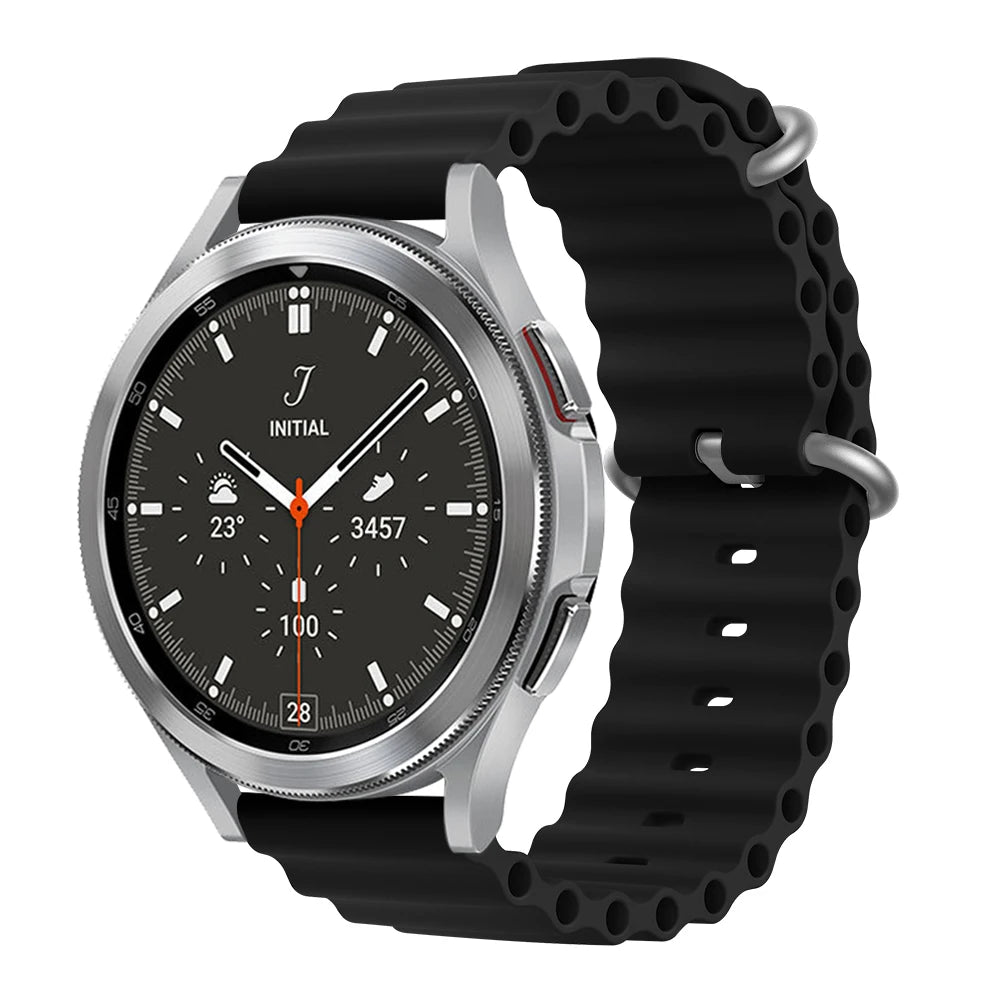 18mm 20mm 22mm Ocean Strap For Xiaomi Watch S3 S2 Mi Watch 2 Pro Sport Silicone Band For Garmin Venu 3S 2S Huawei GT4 41mm 46mm