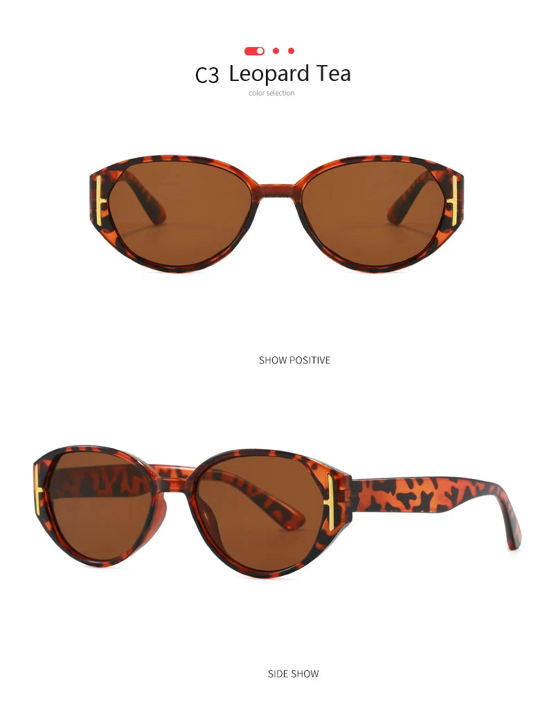 Car Sun Glasses 2pcs New Cat Eye Versatile Sunglasses Women 2026 Popular Decoration Eyewear Ladies Trendy Small Frame Eyeglasses