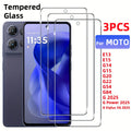 3Pcs Tempered Glass For Motorola Moto G Power 2025 G2025 G15 G14 G20 G22 G54 G84 E15 E13 G Stylus 5G 2025 2024 Screen Protector