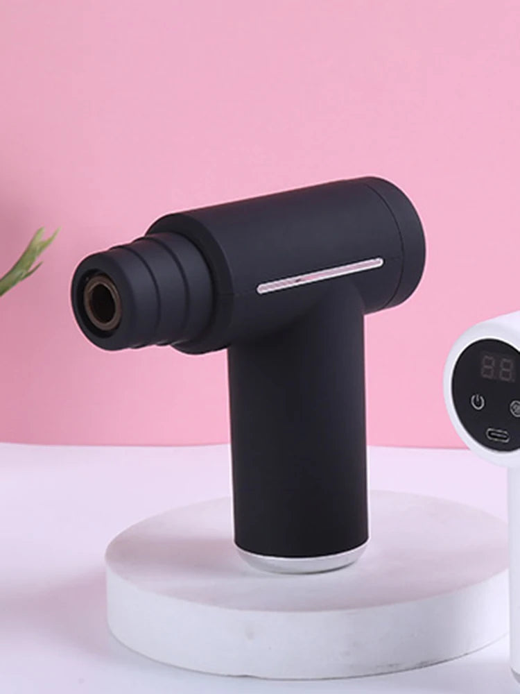 6 Replacement Head Fascia Guns Cold Compress Hot Compress Fitness Electric Impact Gun Muscle Relaxation Massager Small Vibrator
