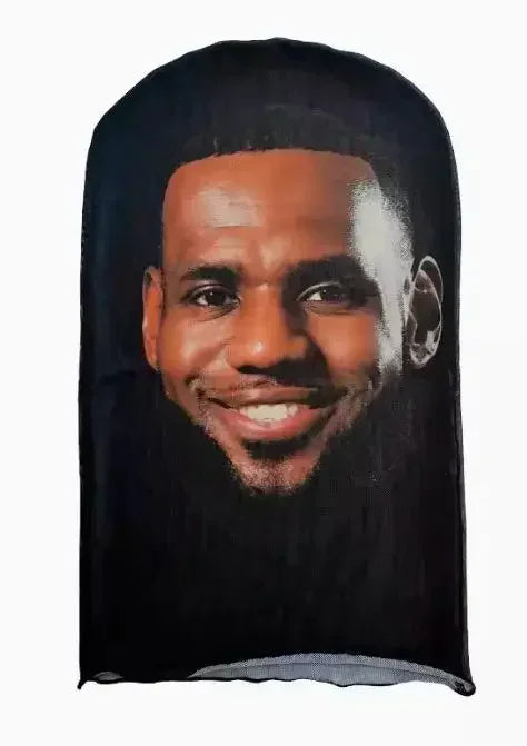 Kanye Mask 3D Printed Elastic Mesh Full Face Mask For Men Women Cosplay Headwear Hip Hop Fashion Balaclava Hood Hat Headgear
