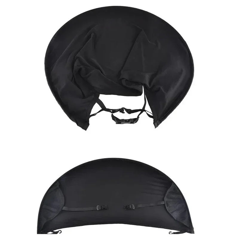Stroller Sun Shade Baby Windproof Umbrella Sunscreen Cover Universal Awning Sun Visor Canopy Cover Black Stroller Accessories