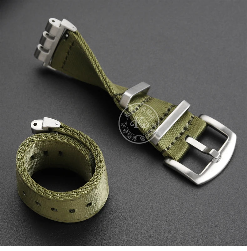 17mm 19mm 21mm Nylon WatchBand For SWATCH YVS420 YVS454 YVS451 YVS400 YVB404 Watch Strap Soft Canvas Watch Chain Men Women