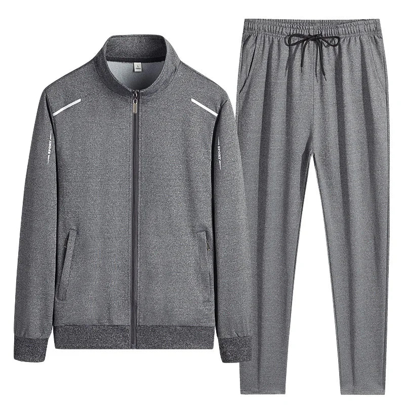 Men's Outdoor Sports Set Two Piece Running Hoodie Sports Set Daily Leisure Fitness Set Team Wholesale Available