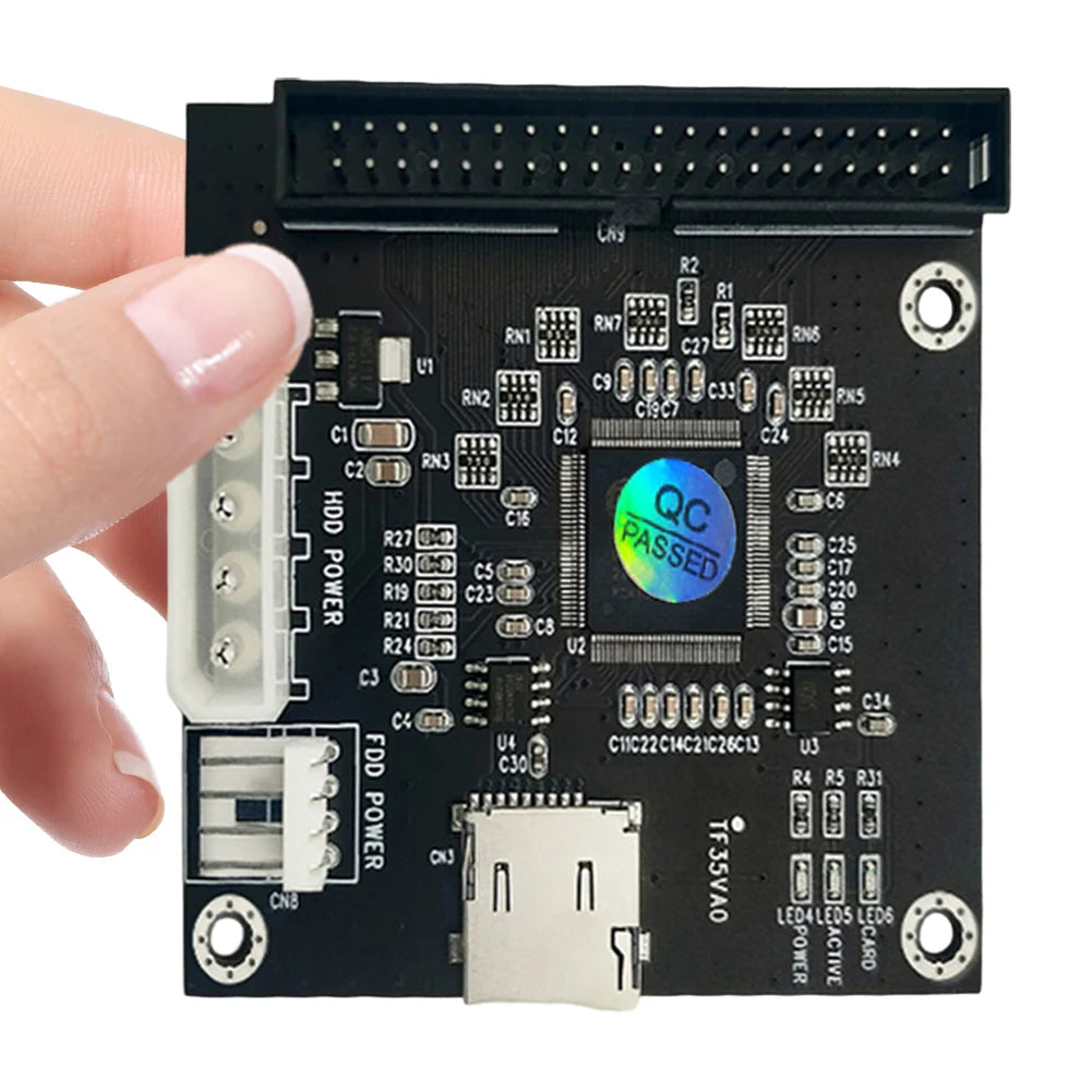 Memory Card SD To 3.5 IDE Adapter Micro SD TF Card To IDE 40Pin 3.5inch Male Adapter for Laptop