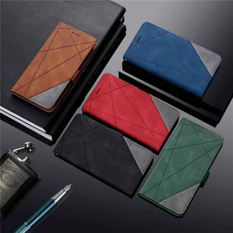For Realme 9 Pro Flip Magnetic Leather Cover For OPPO Realme 7i 9i 8i 5 6 7 8 9 Pro Plus 5G 6S 5S 5i Wallet Stand Phone Case