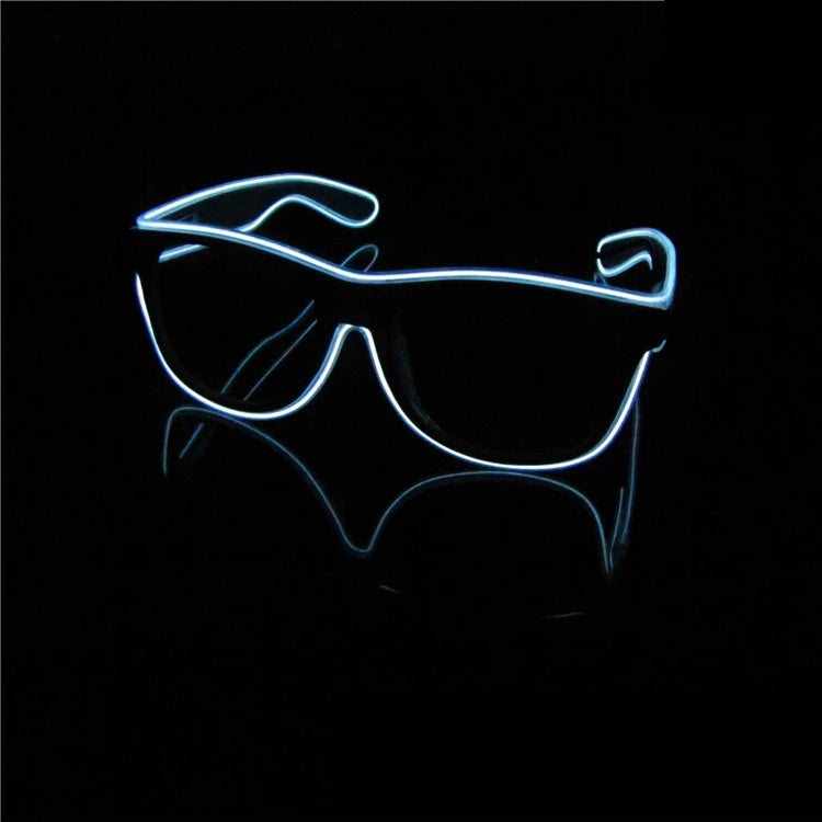 Led Glasses Neon Party Flashing Glasses Novelty Gift EL Wire Glowing Gafas Luminous Bril  Glow Sunglasses Bright Light Supplies