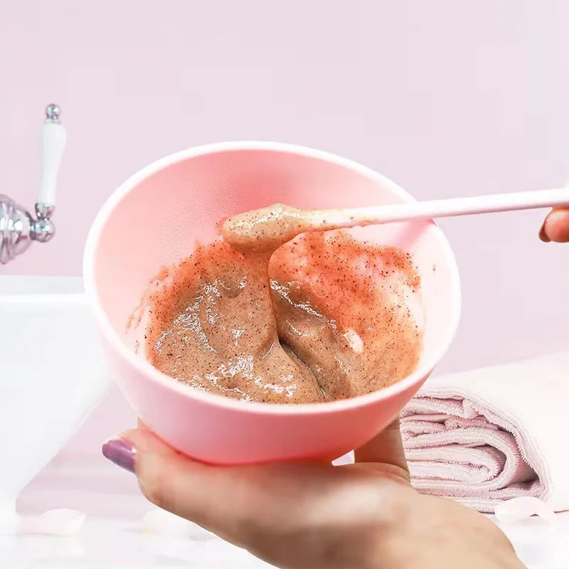 7pcs/set Face Mask Mixing Bowl Set DIY Facemask Mixing Tool with Silicone Mask Bowl Makeup Brushes Spatula Beauty Skin Care Tool