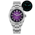Watchdives New WD0003B ‌Aventurine Dial Watch VH31 Sweep Movement Sapphire Crystal Luminous 100m Waterproof 36mm Vintage Watche