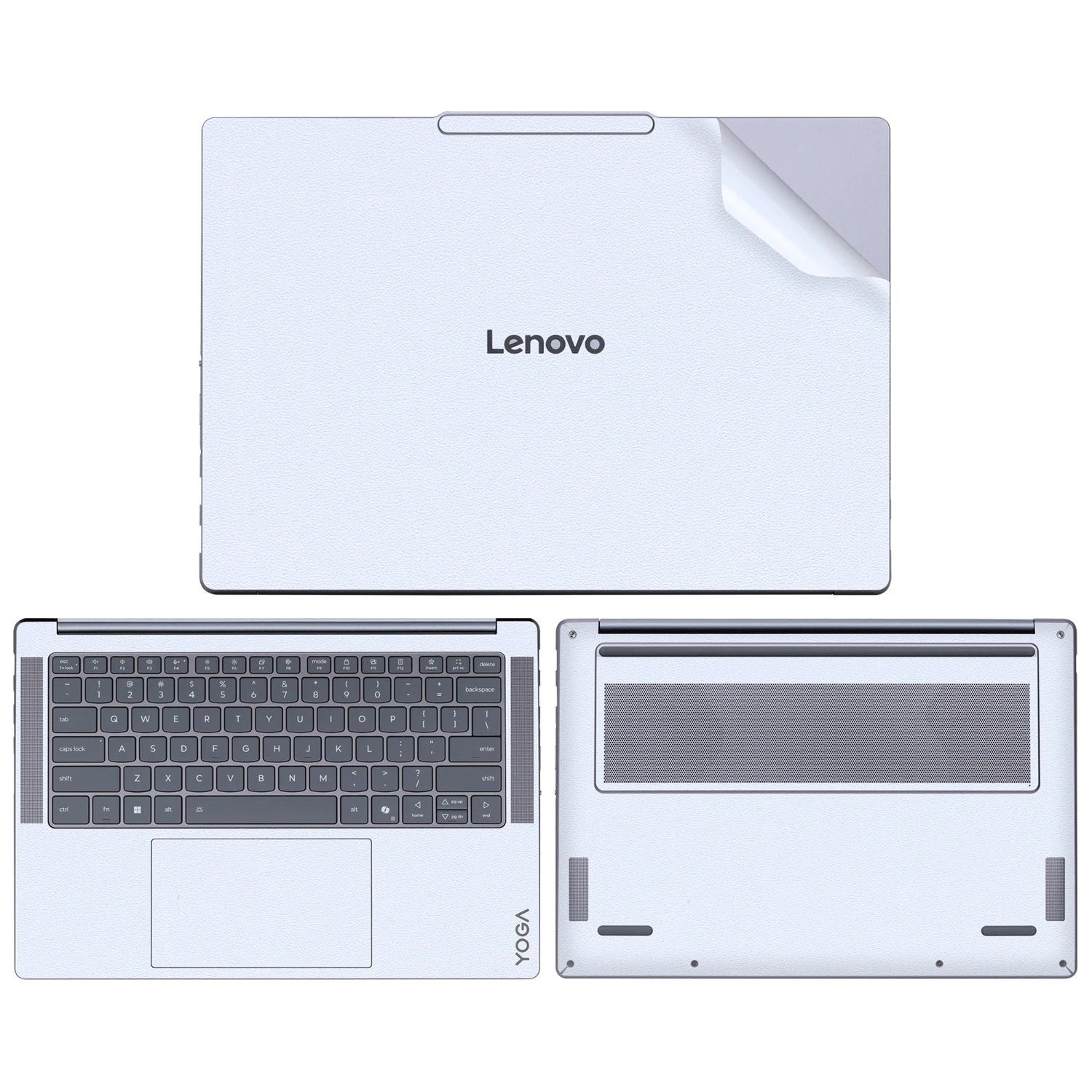 Laptop Skin Wrap for Lenovo Yoga Pro 9i Aura Edition 2025 Yoga Pro 9 16IAH10/Yoga Pro 9 IMH9 2024 PRE-CUT Vinyl Skin Decals