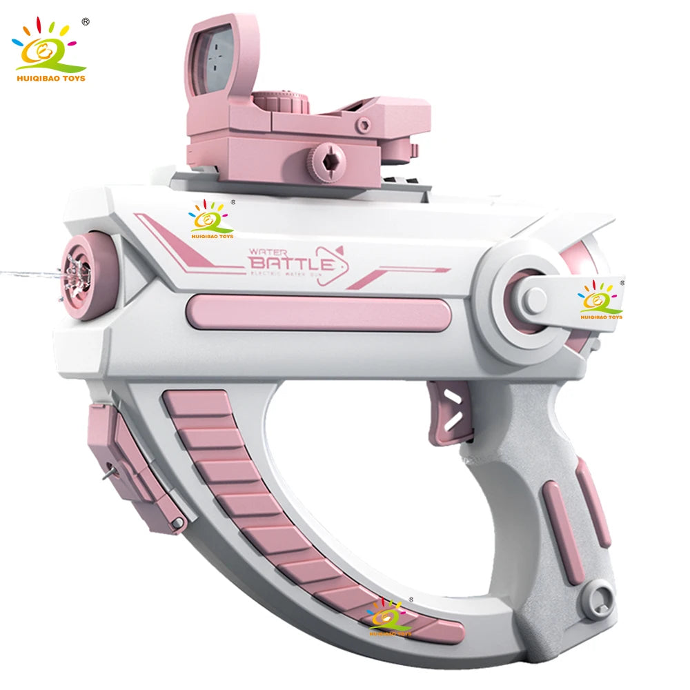 Summer electric Water gun toys, suitable for boys and girls, mechanical continuous shooting outdoor beach water games,